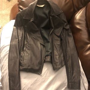 Faux Leather Jacket